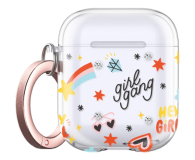 KeyBudz Elevate Swarovski do AirPods 1/2 girl power theme - 1172072 - zdjęcie 1